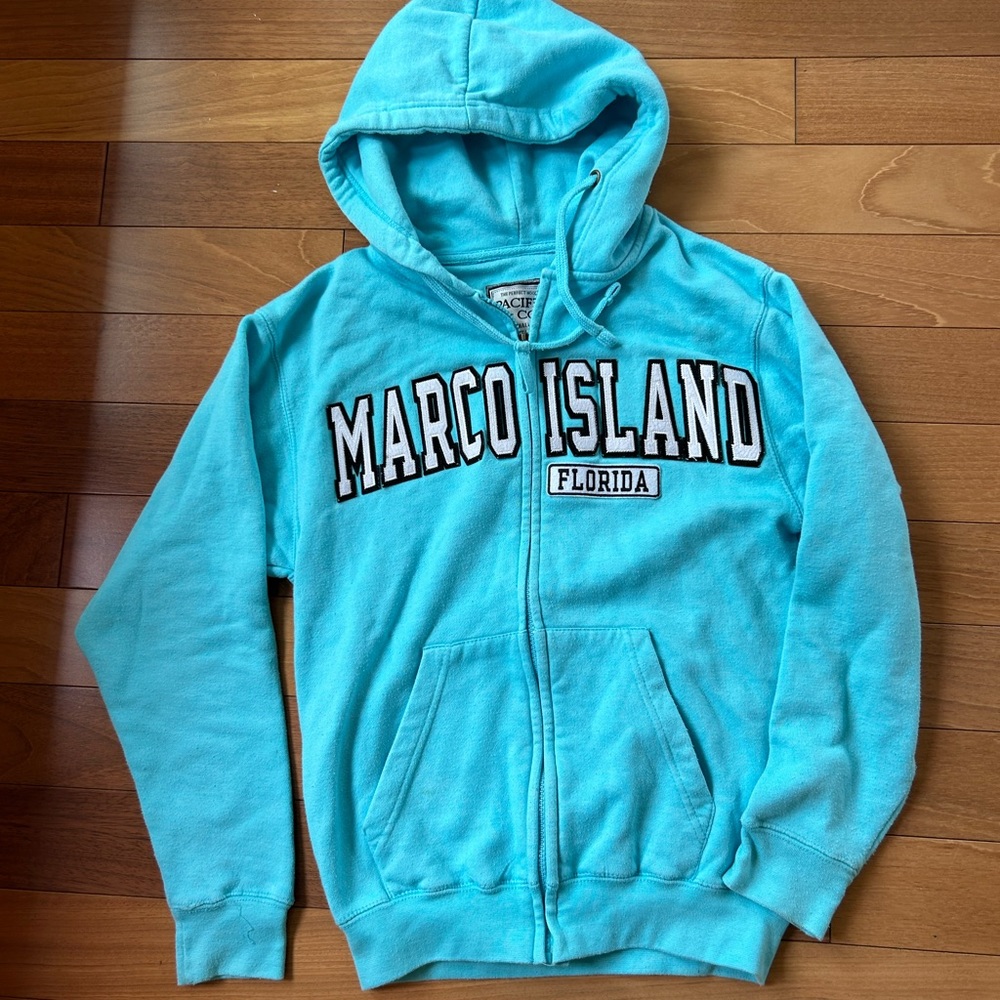 Marco Island full zip hoodie jacket